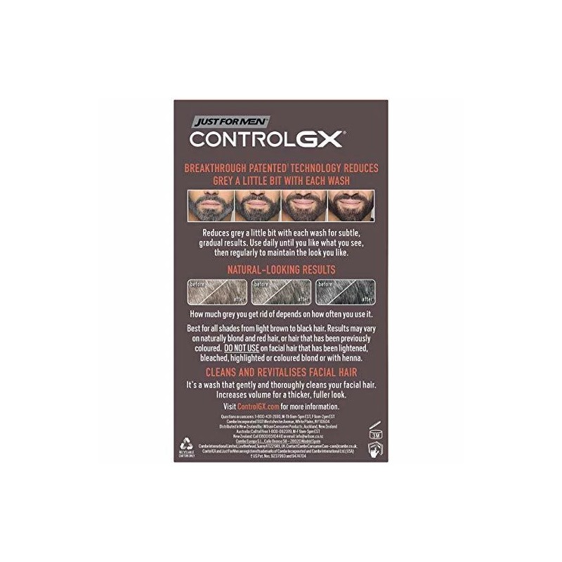 Just For Men Control GX Grey Reducing Shampoo, 5 Fluid