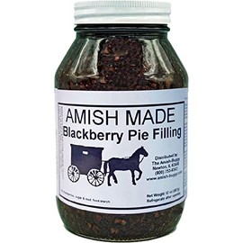 Ready To Use Pie Filling and Topping 32 oz. Jar (Blackberry 1-Jar)