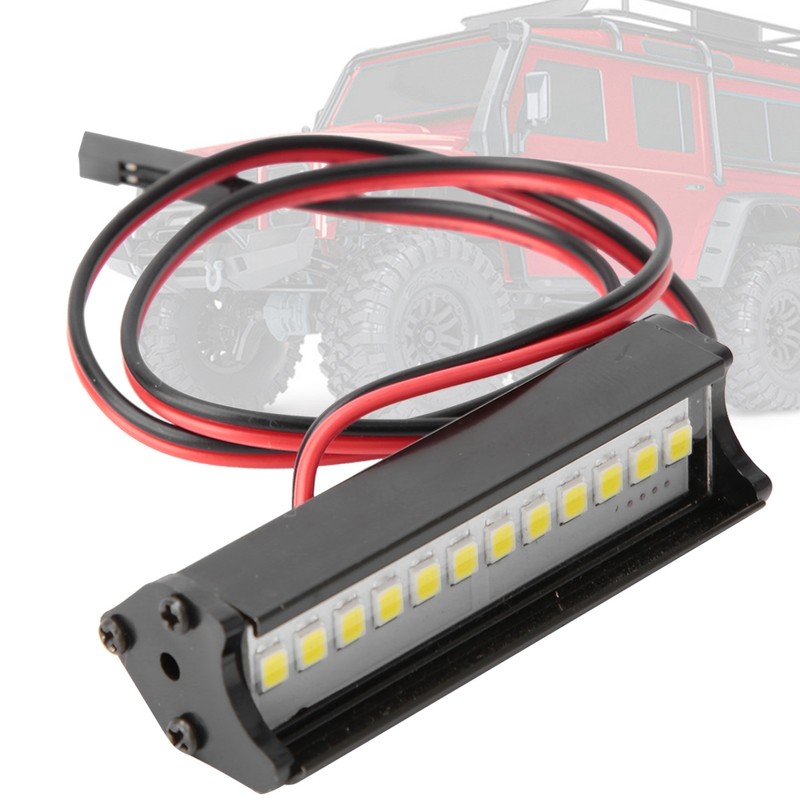 12pcs LED 1/10 RC High Brightness Headlight Model Car Spotlight