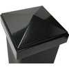 3" x 3" Aluminium Pyramid Post Cap for Metal Posts