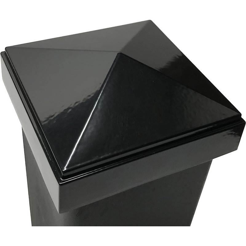 3" x 3" Aluminium Pyramid Post Cap for Metal Posts