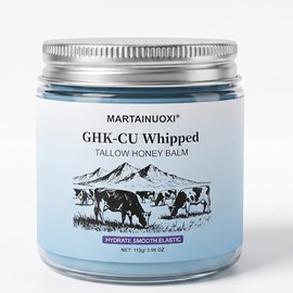 GHK-Cu Copper Peptide & Tallow Honey Balm – Nourishing & Renewing Face and Body Cream for Skin Revival, with Grass-Fed Tallow & Manuka Honey