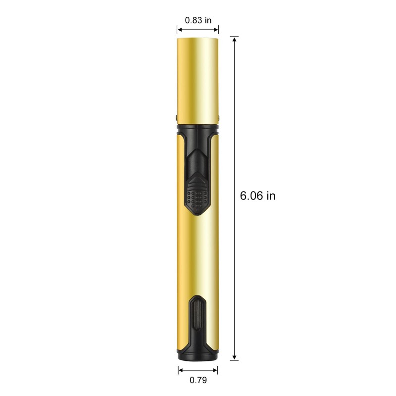 Navpeak Torch Lighter Windproof Jet Lighter, Refillable Butane Pen Shape