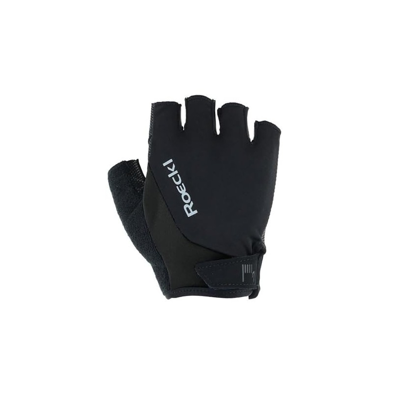 Roeckl Basel 2 Cycling Gloves Short Black 2025: Size: 8.5