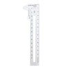 Midori CL Slide Ruler Clear (42260006)