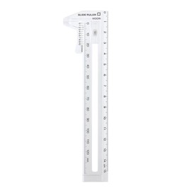 Midori CL Slide Ruler Clear (42260006)