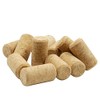 60 Pack #8 Straight Corks, Natural Wine Corks Premium Wine Stoppers for Bottling of Wines, 7/8" x 1 3/4"