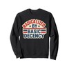 Radicalized By Basic Decency July 4th Gay Pride Stuff Sweatshirt