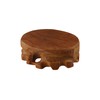 Leadigol Wooden Pedestal ,Wood Display Stand Base Wooden Plant Stands