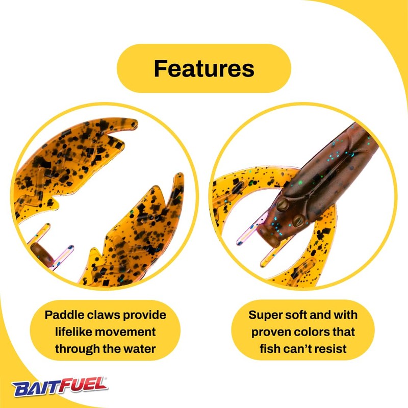 BAITFUEL PACA Chunk Creature Bait Infused with Supercharged X55 Formula