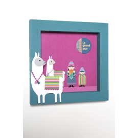 Artémio Bilderrahmen Rahmen, quadratisch, 20 cm, Holz-Dekovögel