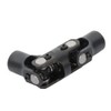 OCPTY Black Universal Steering Shaft U-Joint Coupler 3/4" Round *
