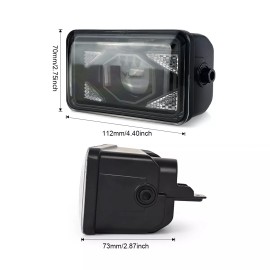 CHUSYYRAY Rectangular LED Fog Lights Assembly Kit For Ford F150 2015 2016 2017 2018-2020