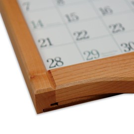 Lang, Classic Wall Calendar Frame - Oak Finish