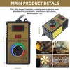 AC Motor Speed Controller - Adjustable 100V-120V & 15A Max,