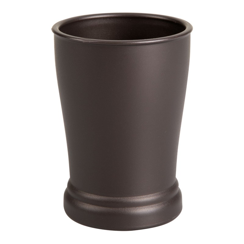 iDesign Kent Tumbler Cup for Bathroom Vanity Countertops - Bronze