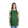 DALIX Apron Commercial Restaurant Home Bib Spun Poly Cotton Kitchen