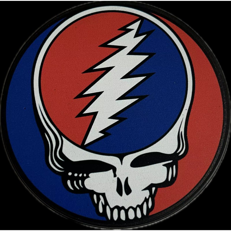 Lowsport Grateful Dead steal your face Hockey Puck