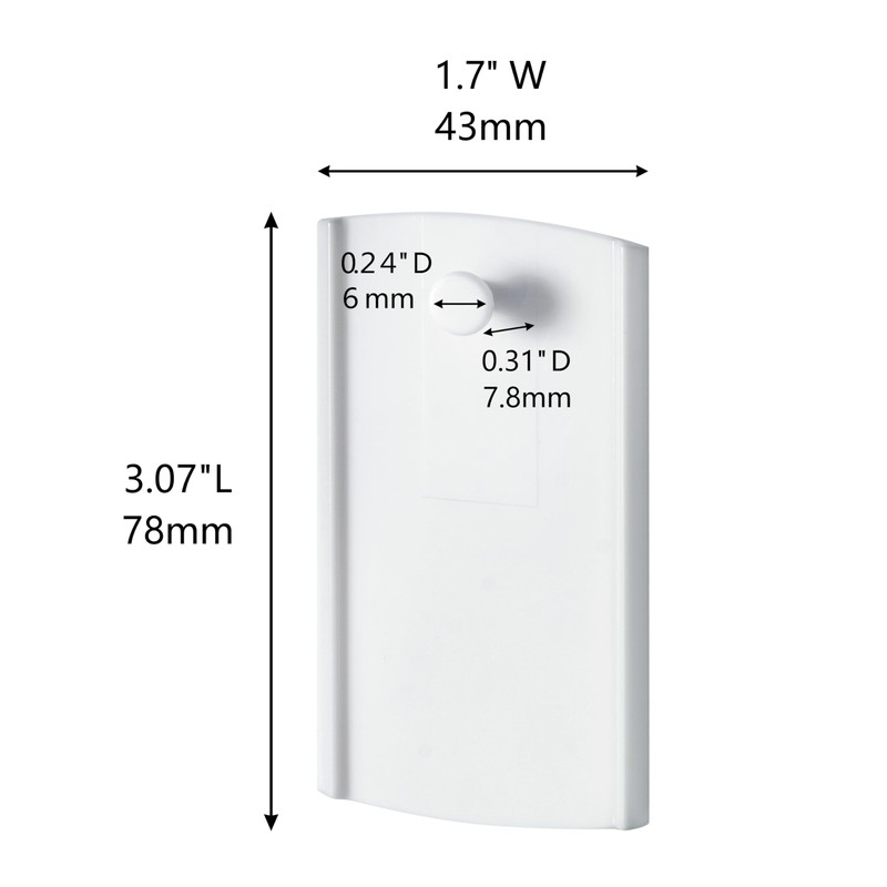 Universal Frame Hanger, Jumbo, 6 Plastic Picture Hangers, 16 Large