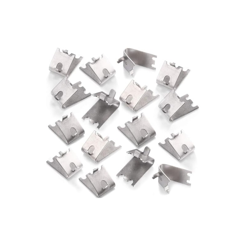 8 Pieces 920158 Refrigerator Shelf Clips Freezer Shelf Clip Cooler