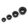 RoyceMart M12-1.75 (10 Pack) Stainless Steel Serrated Flange Hex Nuts,