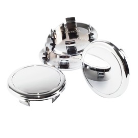 DewFlew 4Pcs Wheel Center Caps for 1998-2000 GS 400 2001-2002 GS 430 Wheel Rim Outer 75.4mm(2.97in) Inner 56mm(2.2in) Chrome Hub Caps, Replacement 74147
