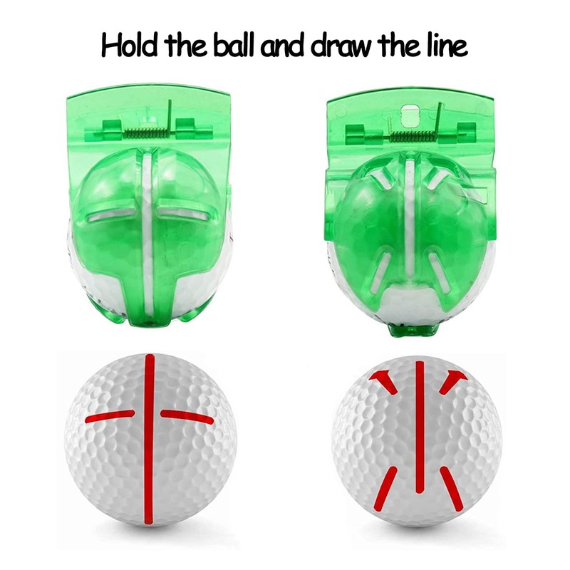ATBUSS 3 Pack Golf Ball Liner Tools, 2 Pack Liner