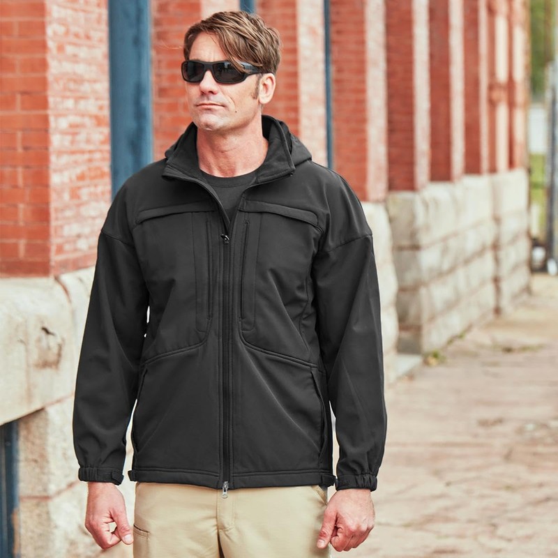 Propper Men's Ba Softshell Duty Jacket 2.0, Black, X Large