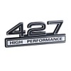 427 Engine High Performance Emblem Chrome & Black Trim