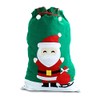 eBuyGB Felt Christmas Santa Sack, Polyester, Green
