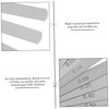 BUGUUYO Feeler Gauge Standard Thickness Measuring Tool Precision Gap Gauge