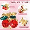 Suncalla 10 Pcs Cherry Small Hair Clips for Women Girls