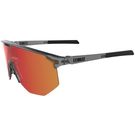 Bliz Hero Sports Glasses Transparent Dark Grey Brown W, Transparent dark grey-brown