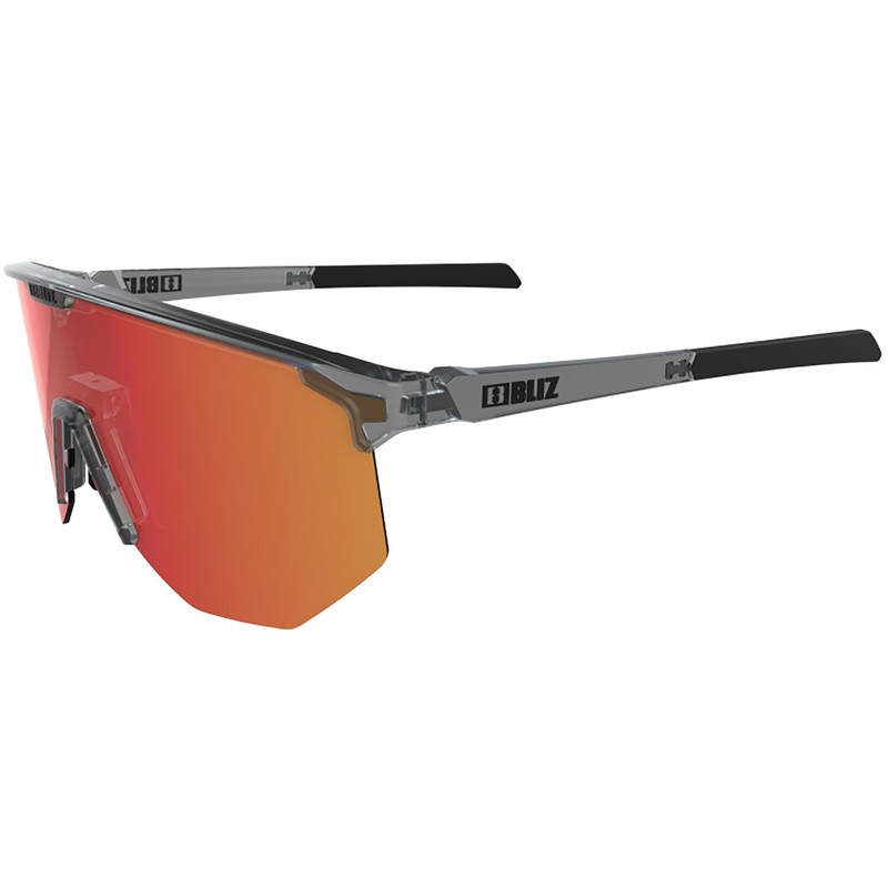 Bliz Hero Sports Glasses Transparent Dark Grey Brown W, Transparent