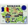 Romania EU Series Souvenir Fridge Magnet 2.5" X 3.5"