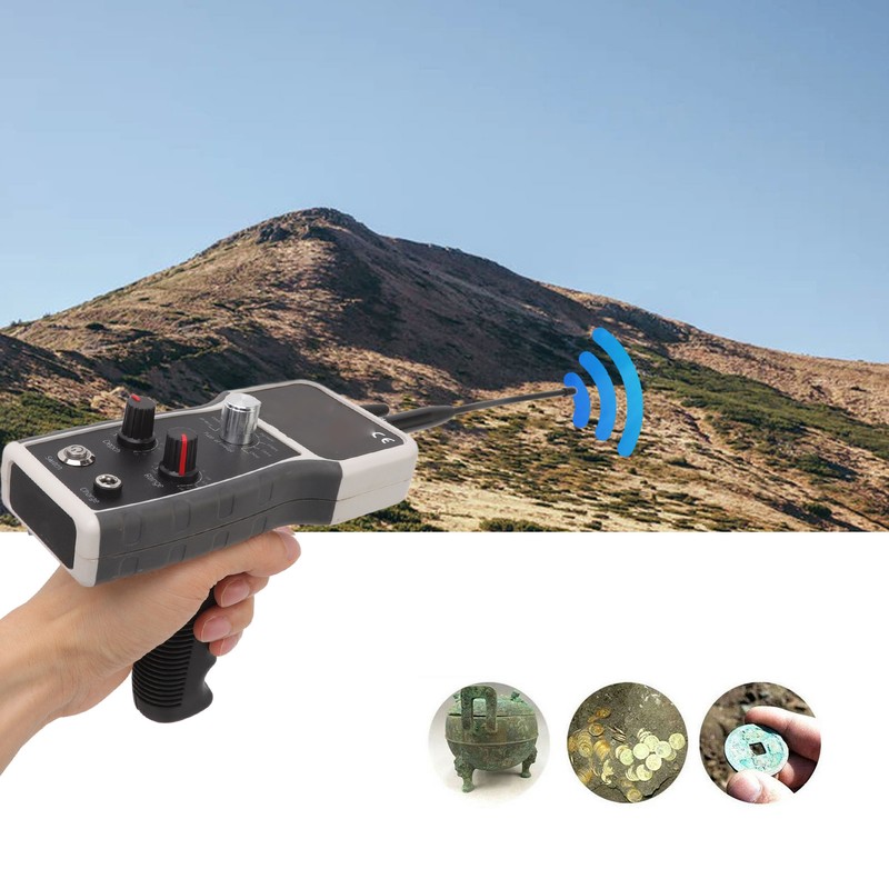 Metal Locator 25m Depth 1800m Range Sensitive 1000MAH Gold Finder