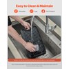 VEVOR Reversible Grill/Griddle, 14x8.5 inch Pre-Seasoned Cast Iron Griddle, Portable