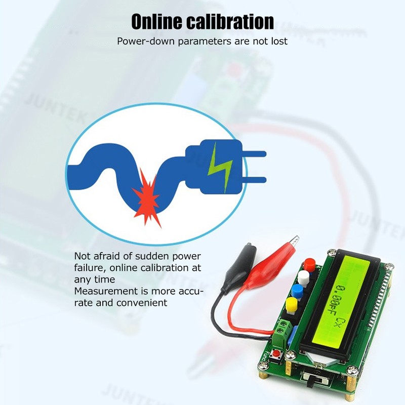 LC100A Professional MultiFunctional LCD Digital Inductance Capacitance Meter