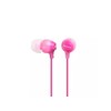 Sony MDREX15LP Audífonos intrauditivos de Silicón, color Rosa