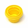 10 Pack Replacement YELLOW SPOUT CAPS Top Hat Style fits