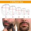 RIMOL Beard Shaper Goatee Mustache Grooming Tool Face Hair Styling