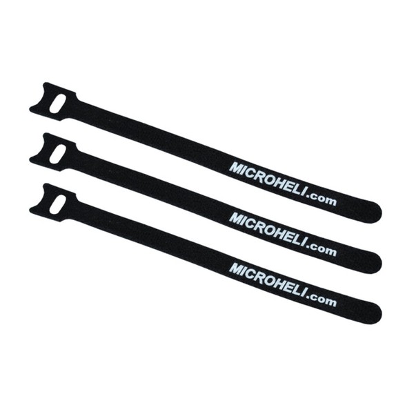 Microheli Double Sided Battery Strap 200x12mm (Black)