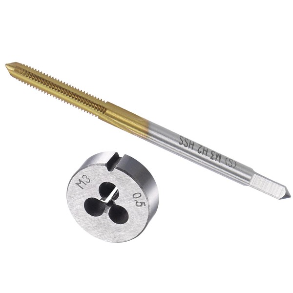 CoCud Tap and Die Set M3 x 0.5 Thread Metric