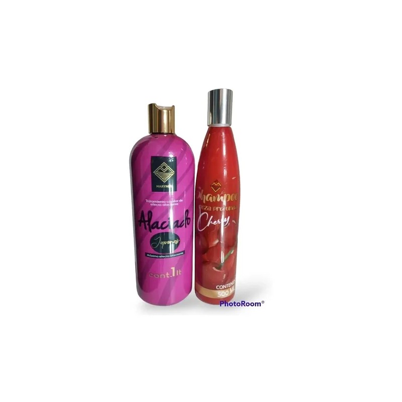 Alaciado Japonés + Shampoo De Limpieza Profunda Marynes