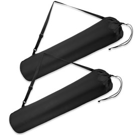 2-Pack Camping Folding Chair Replacement Bags, 39.3" Heavy-Duty Carry Bag - Tear-Resistant Nylon with Shoulder Strap & Drawstring, Fits Coleman/Portable/Lawn Chairs for Camping, (No Chair)