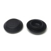 Vital All-Terrain (10 Pack 9/16" Inch Black Plastic Flush Mount