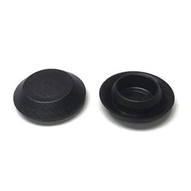 Vital All-Terrain (10 Pack 9/16" Inch Black Plastic Flush Mount Hole Plug - Sheet Metal Auto Body Panel