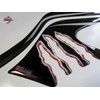 BIKE-label Side Tank Pad Carbon Red Compatible with Yamaha MT-07-800223