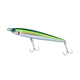 DAIWA 110S Saltiga Offshore Lure, Oversear, Skipping, Adel Keimura Green