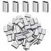 1/4'' (6 mm) Aluminum Crimping Loop Sleeves 30 pcs, Cable